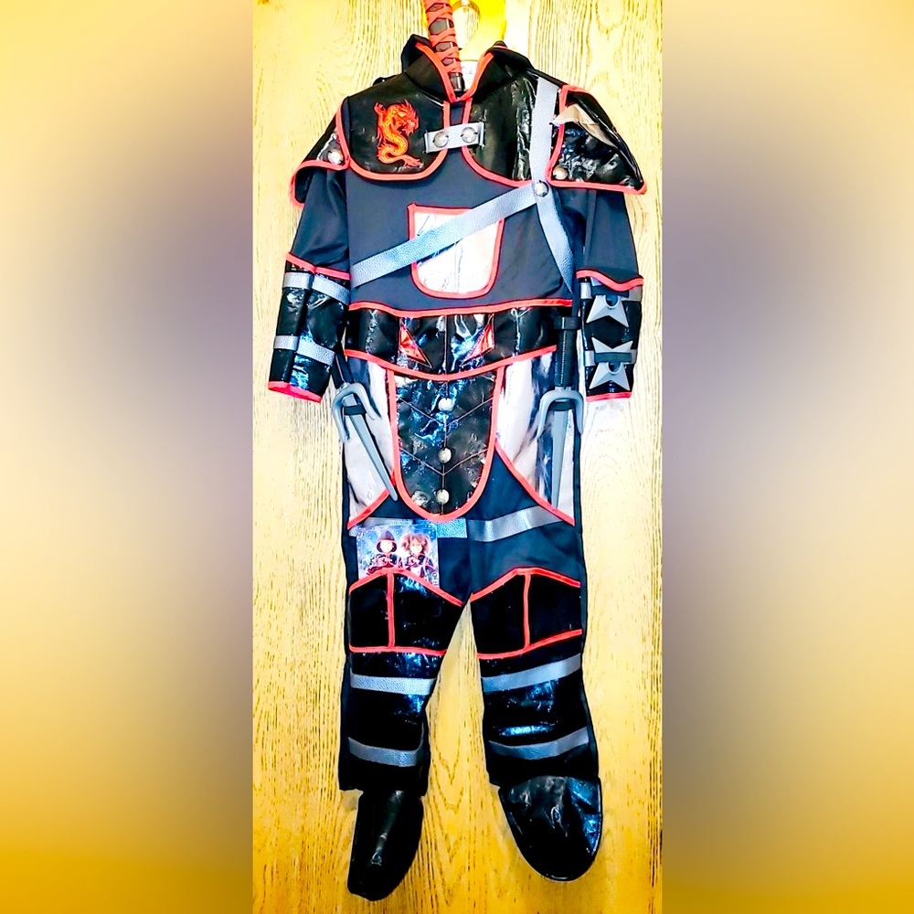 NWT ADVENTURE FACTORY Red Ninja Costume | Size: 5 -6
